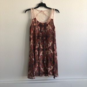 Flowy Aztec Dress